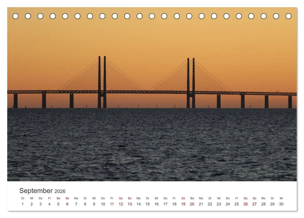 Bild: 9783457599709 | Brücken - Die schönsten Brücken der Welt. (Tischkalender 2026 DIN...