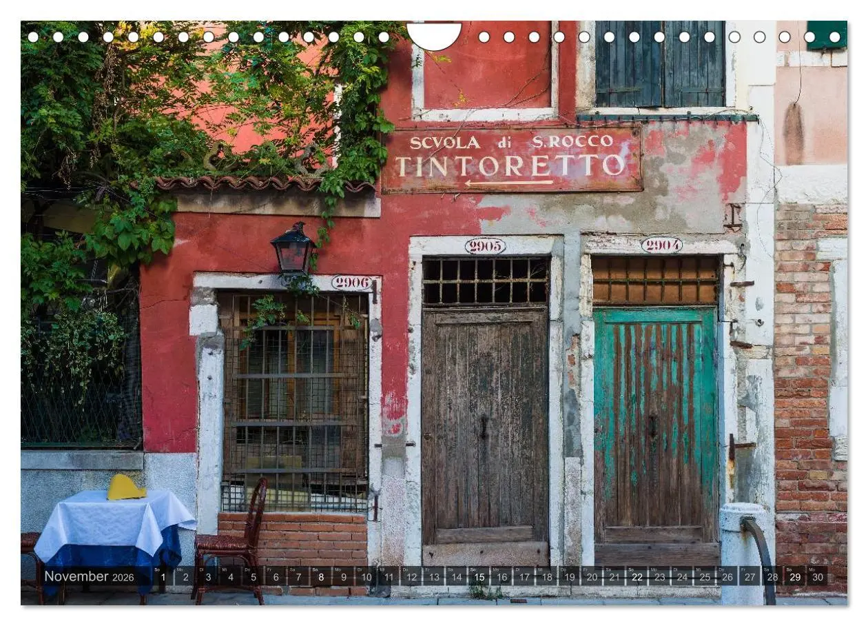 Bild: 9783516139709 | Venedig - Zauber der Lagunenstadt (Wandkalender 2026 DIN A4 quer),...