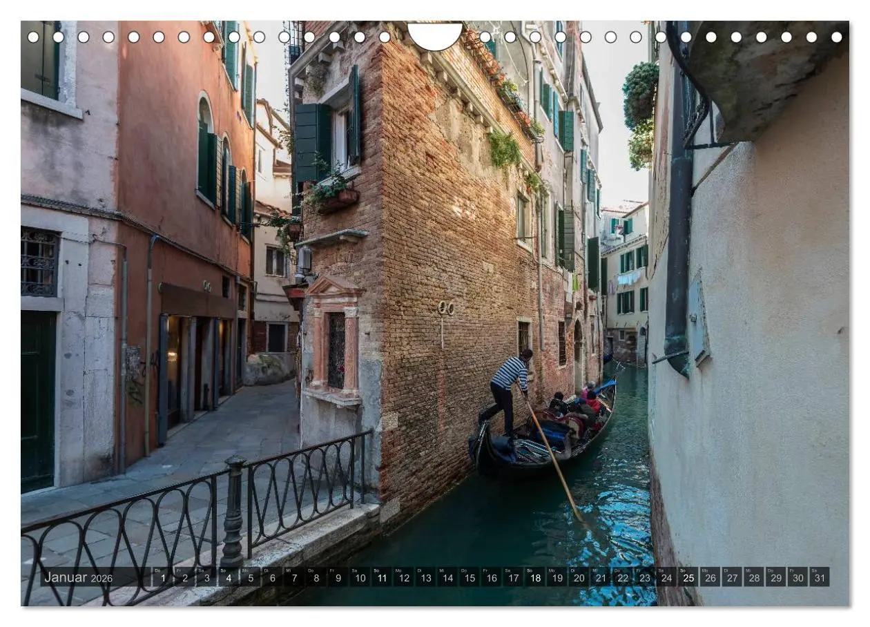 Bild: 9783516139709 | Venedig - Zauber der Lagunenstadt (Wandkalender 2026 DIN A4 quer),...