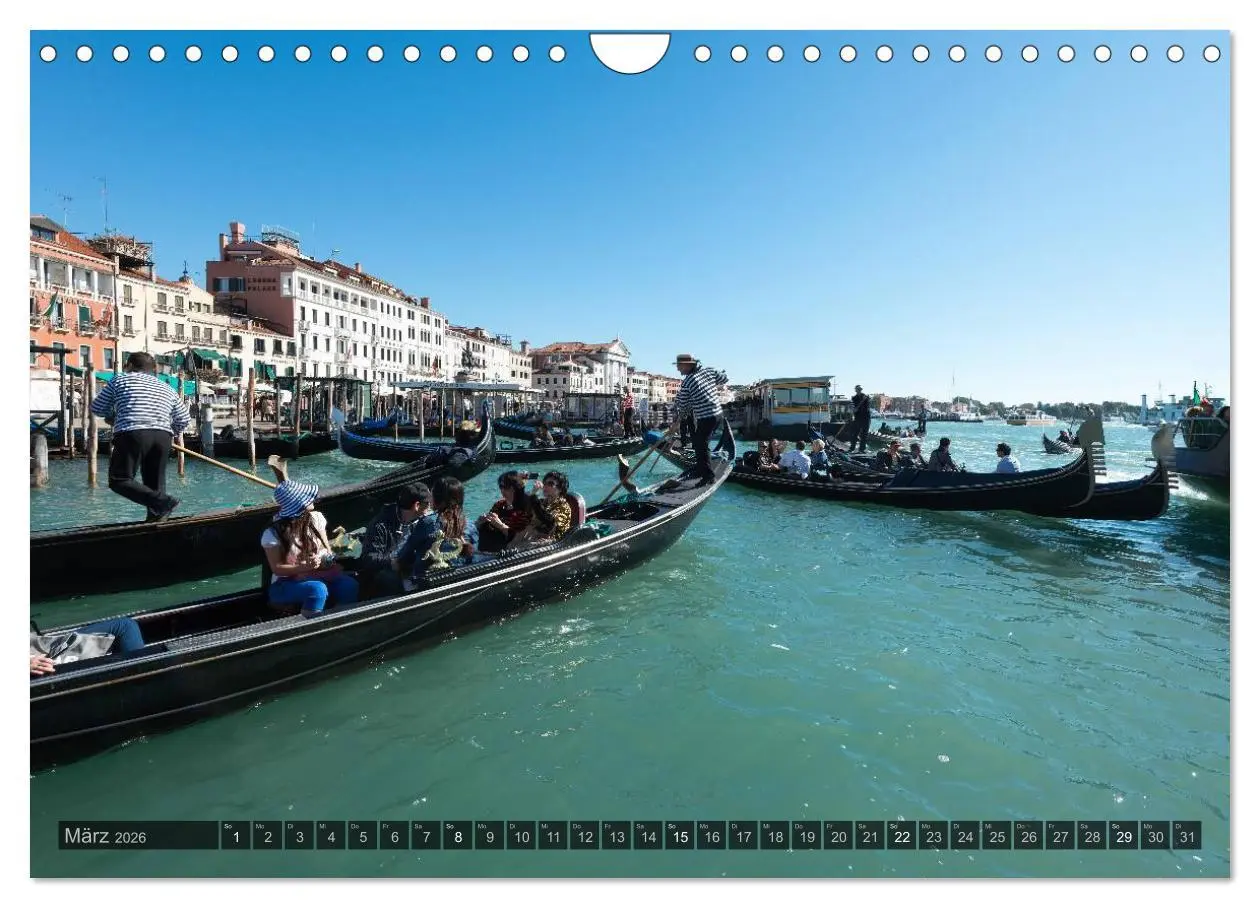 Bild: 9783516139709 | Venedig - Zauber der Lagunenstadt (Wandkalender 2026 DIN A4 quer),...