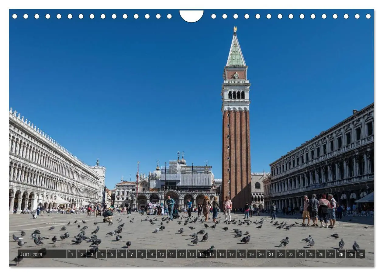 Bild: 9783516139709 | Venedig - Zauber der Lagunenstadt (Wandkalender 2026 DIN A4 quer),...