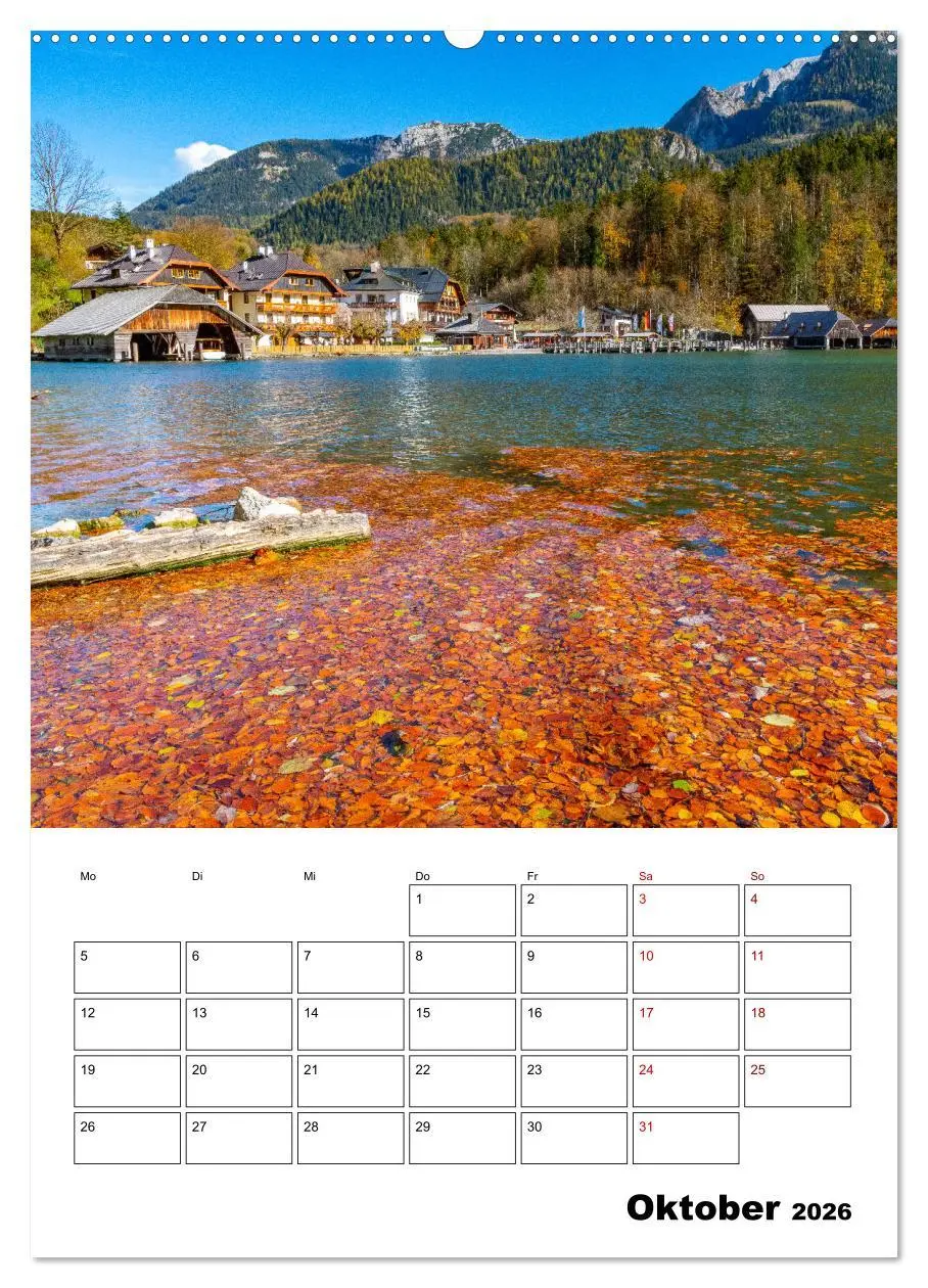 Bild: 9783516379709 | Mein Berchtesgadener Land (Wandkalender 2026 DIN A2 hoch), CALVENDO...