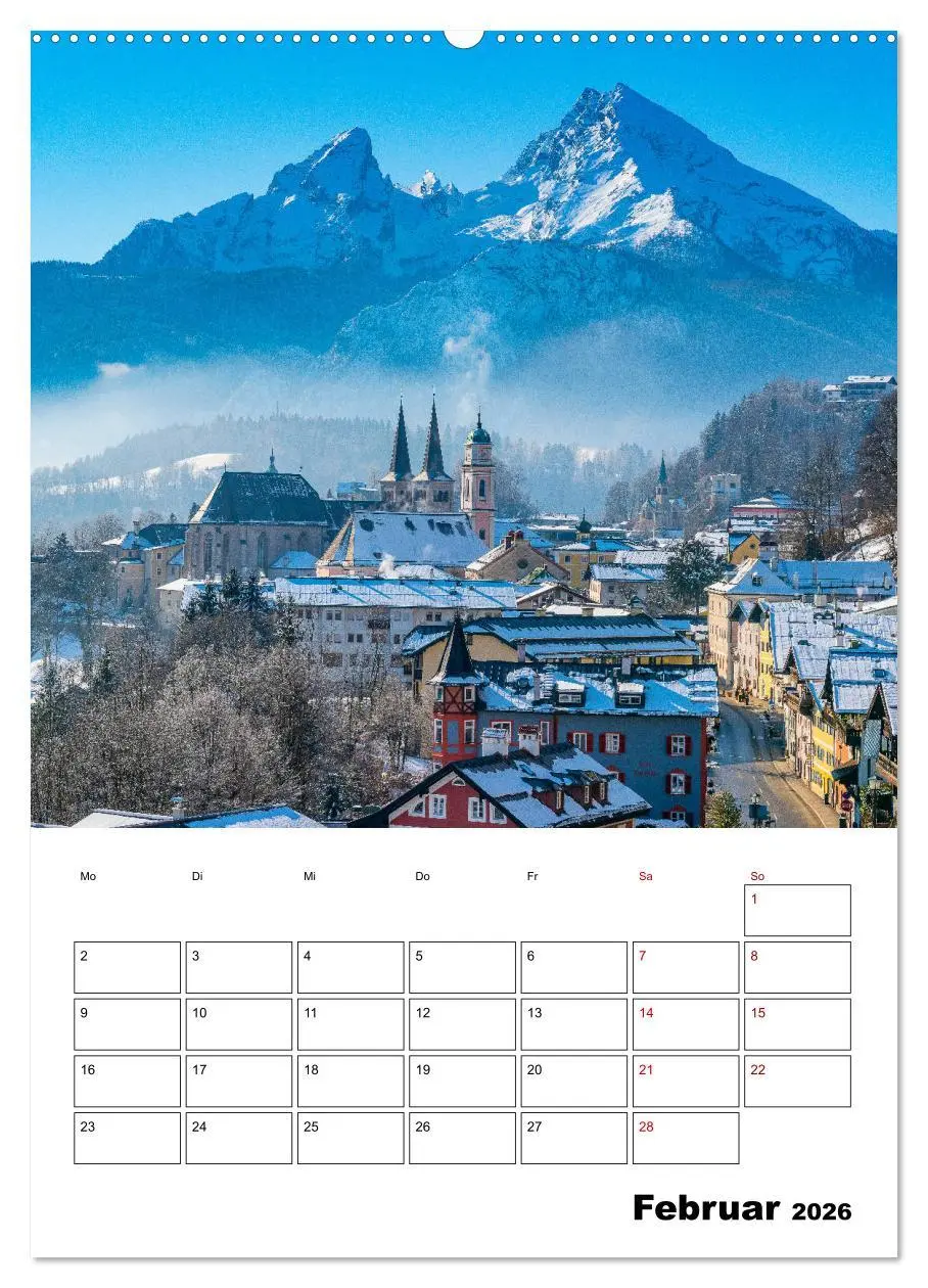 Bild: 9783516379709 | Mein Berchtesgadener Land (Wandkalender 2026 DIN A2 hoch), CALVENDO...