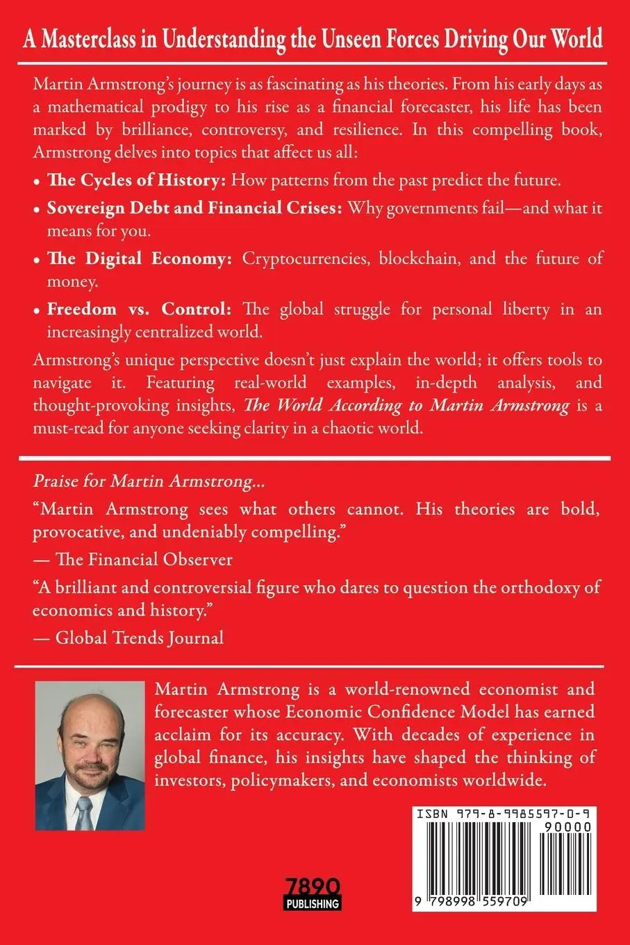 Rückseite: 9798998559709 | The World According to Martin Armstrong | Kerry Lutz | Taschenbuch