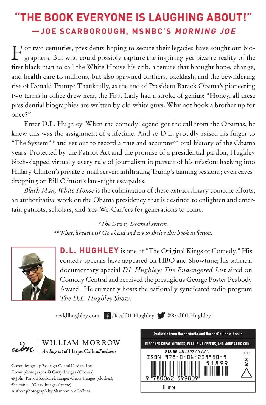 Rückseite: 9780062399809 | Black Man, White House | D. L. Hughley | Taschenbuch | Englisch | 2020