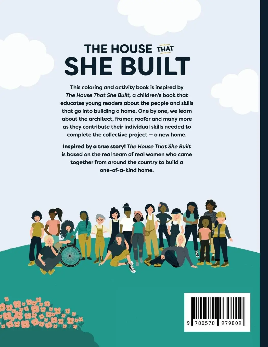 Rückseite: 9780578979809 | The House That She Built Coloring and Activity Book | Mollie Elkman