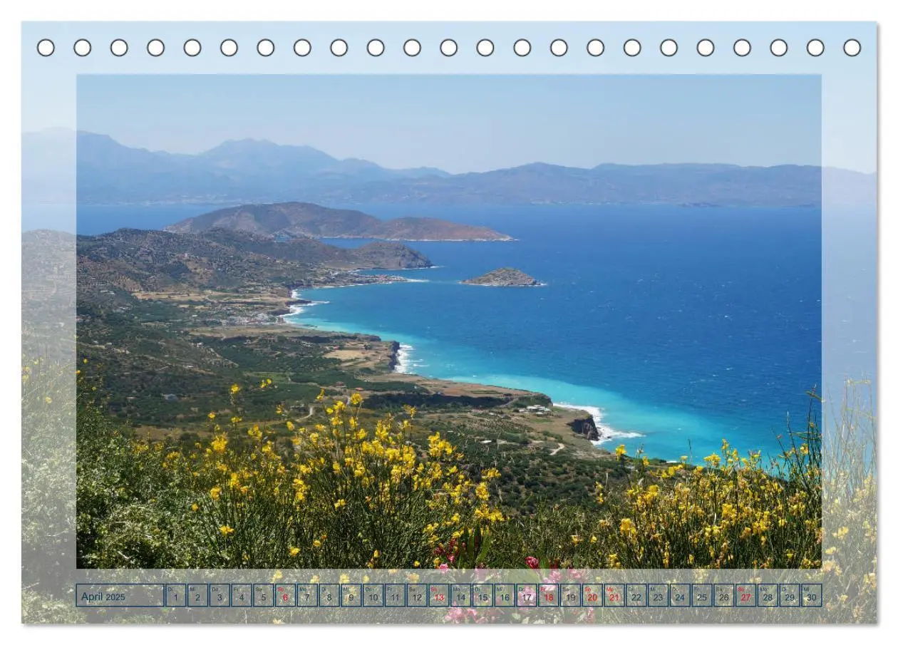 Bild: 9783435329809 | Schönes Kreta (Tischkalender 2025 DIN A5 quer), CALVENDO...