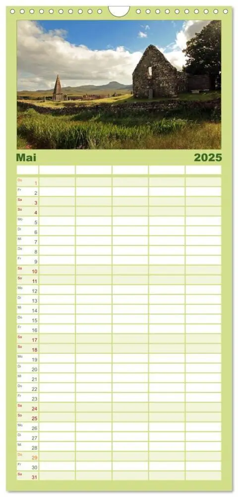 Bild: 9783457109809 | Familienplaner 2025 - Schottland - magischen Orten auf der Spur mit...