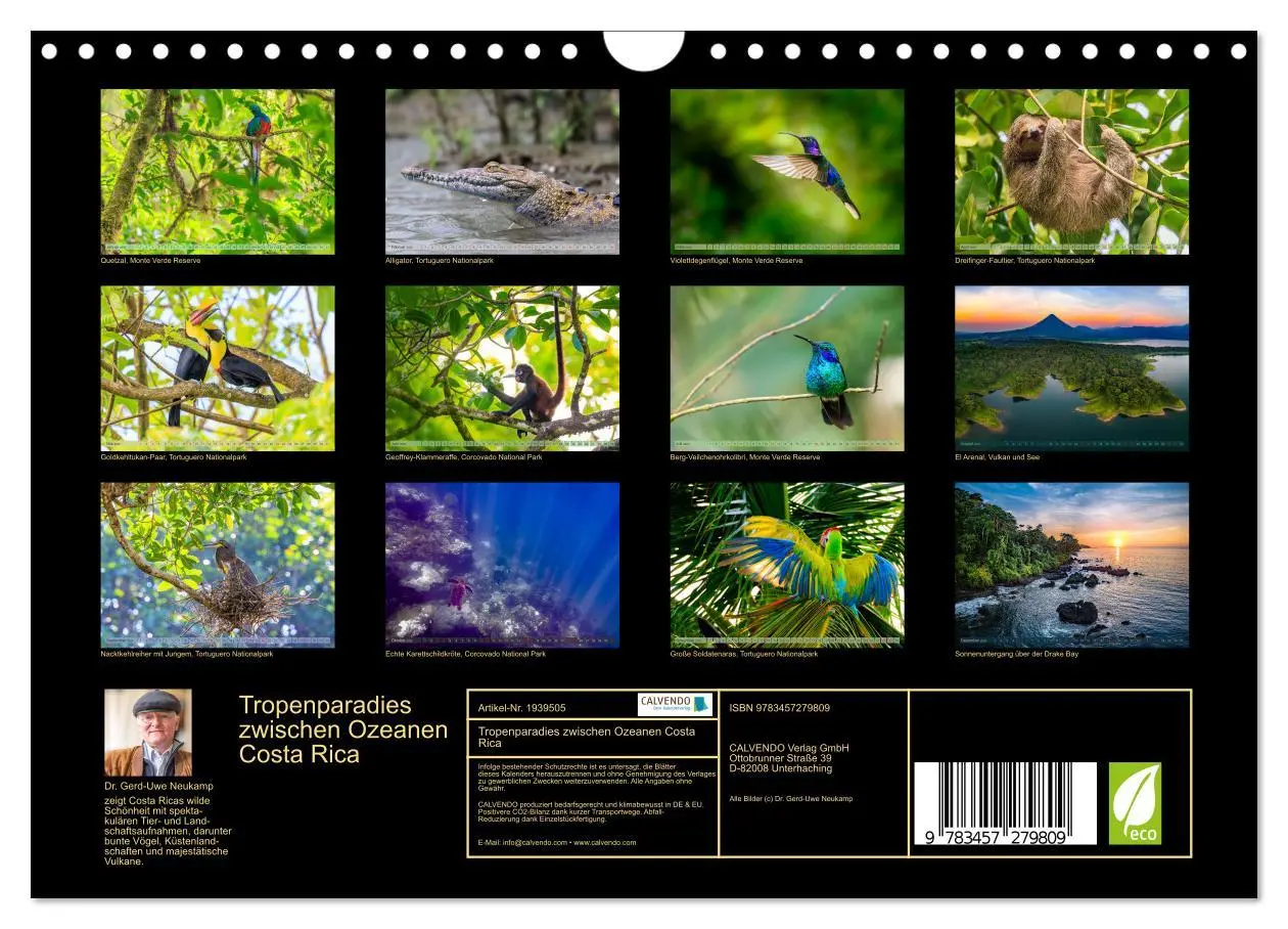 Bild: 9783457279809 | Tropenparadies zwischen Ozeanen Costa Rica (Wandkalender 2026 DIN...