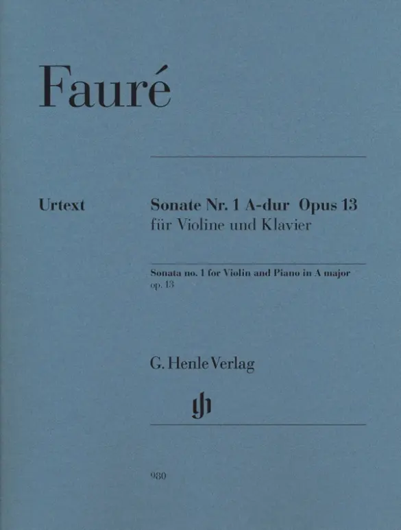 Cover: 9790201809809 | Gabriel Fauré - Violinsonate Nr. 1 A-dur op. 13 | Fabian Kolb | Buch