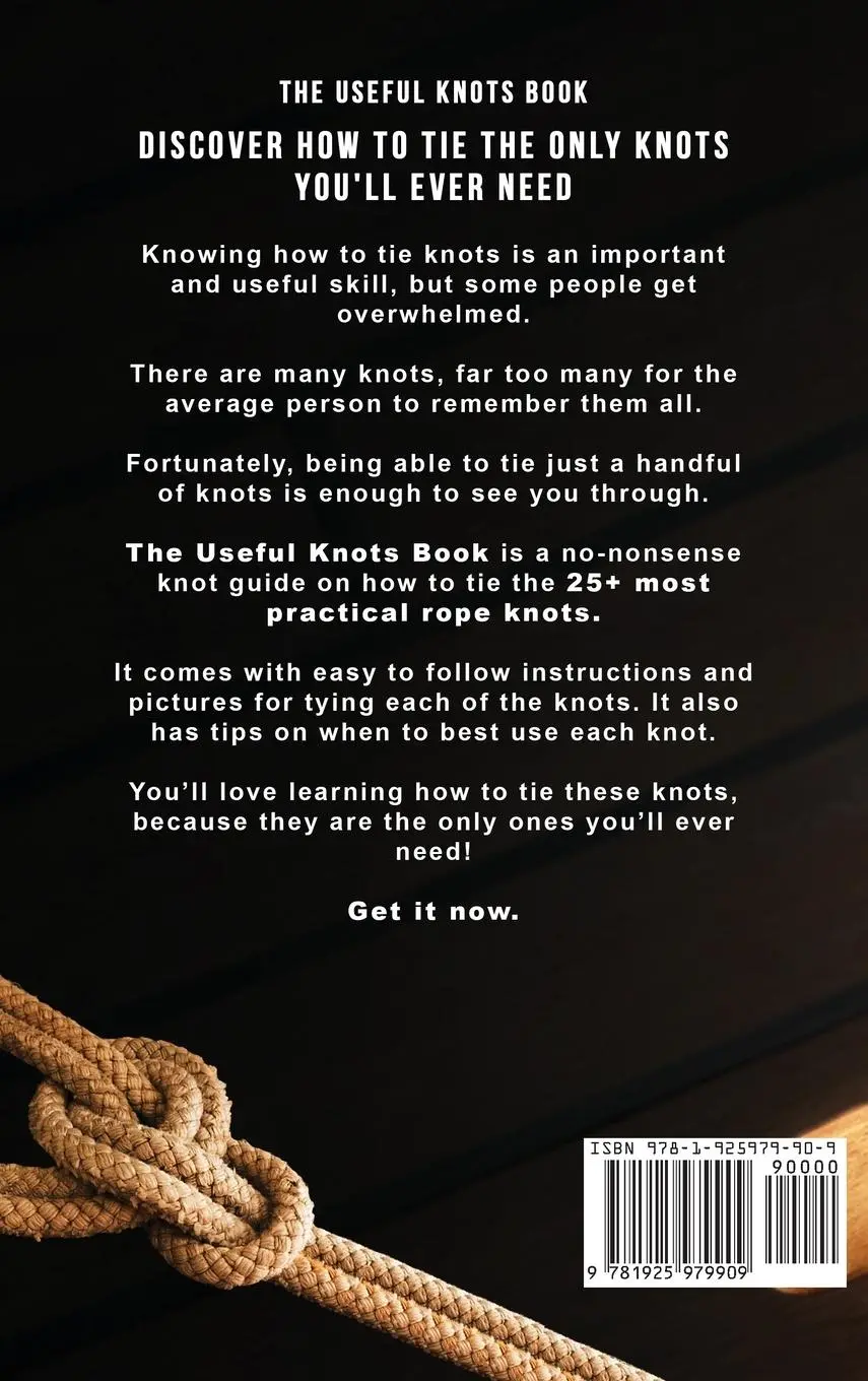 Rückseite: 9781925979909 | The Useful Knots Book | How to Tie the 25+ Most Practical Knots | Fury