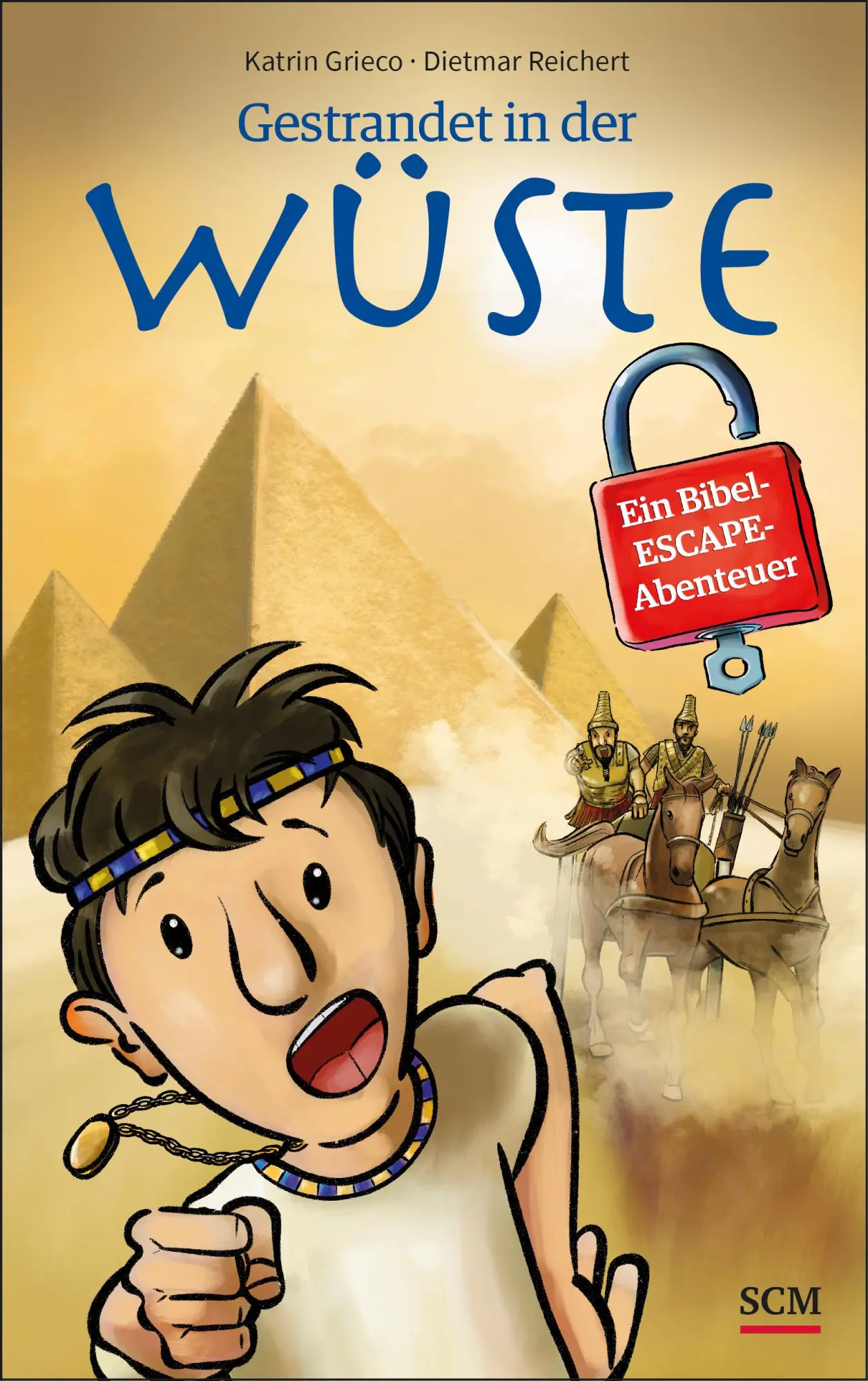 Cover: 9783417289909 | Gestrandet in der Wüste | Ein Bibel-Escape-Abenteuer | Katrin Grieco