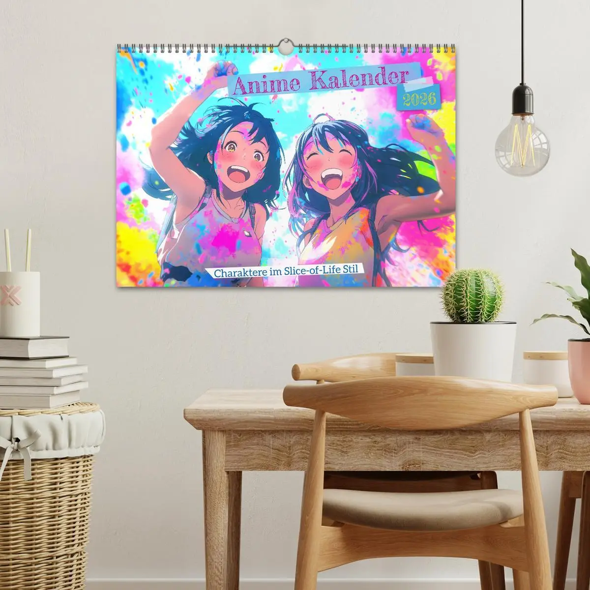 Bild: 9783457339909 | Anime Kalender - Charaktere im Slice-of-Life Stil (Wandkalender...
