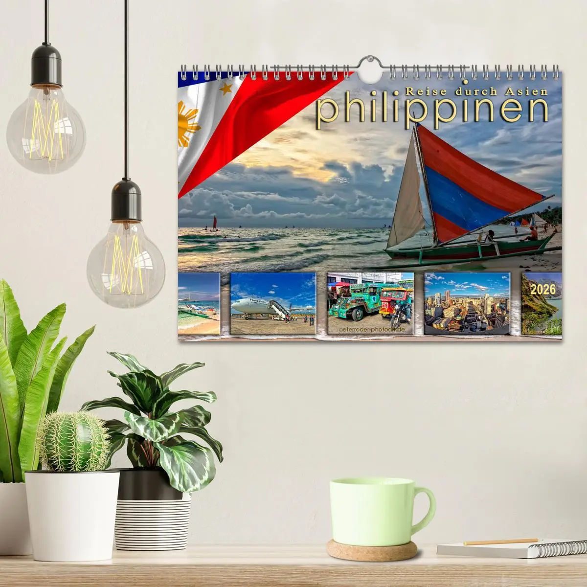 Bild: 9783457889909 | Reise durch Asien - Philippinen (Wandkalender 2026 DIN A4 quer),...
