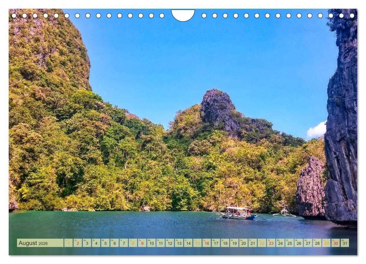 Bild: 9783457889909 | Reise durch Asien - Philippinen (Wandkalender 2026 DIN A4 quer),...