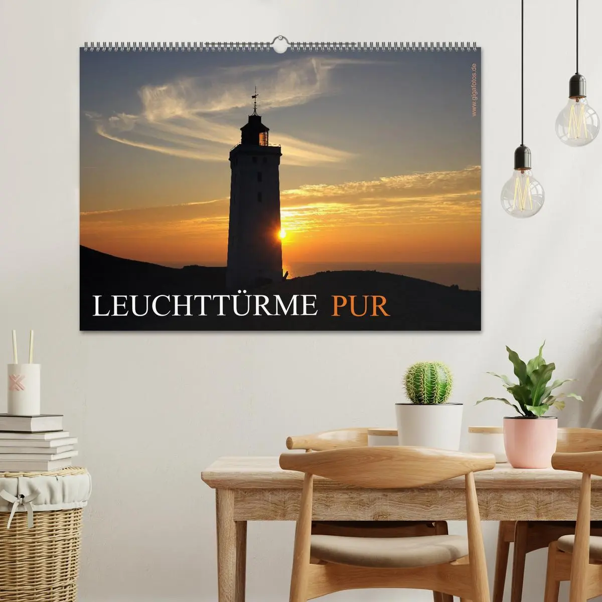Bild: 9783516119909 | Leuchttürme PUR (Wandkalender 2026 DIN A2 quer), CALVENDO...