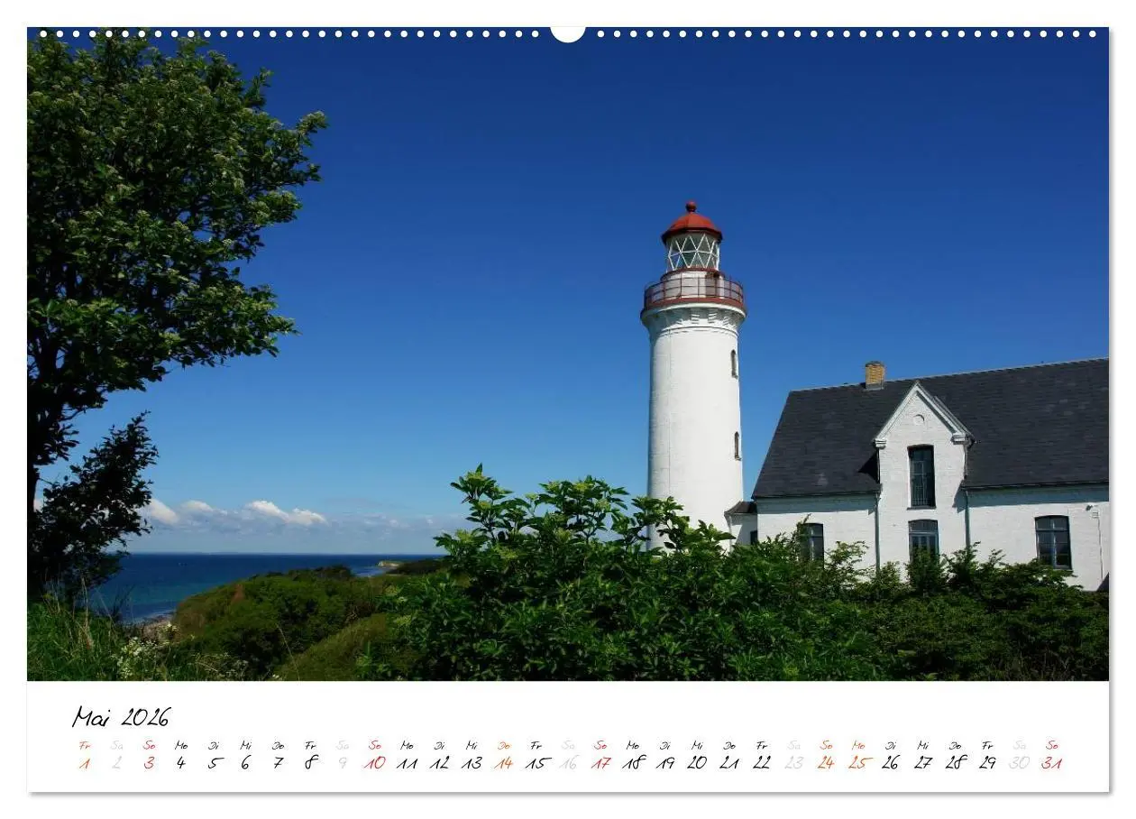 Bild: 9783516119909 | Leuchttürme PUR (Wandkalender 2026 DIN A2 quer), CALVENDO...