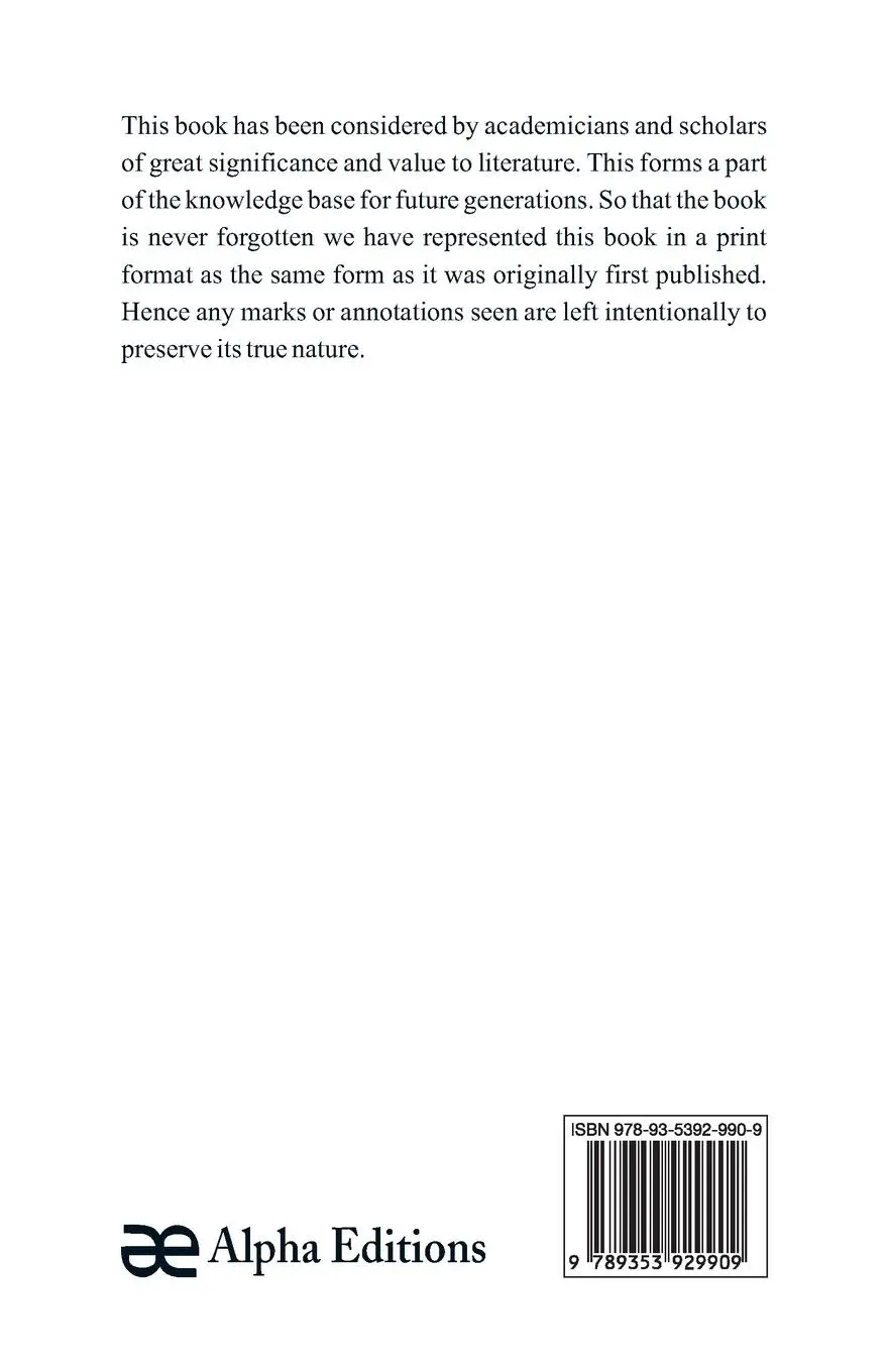 Rückseite: 9789353929909 | The circus, its origin and growth prior to 1835, with a sketch of...
