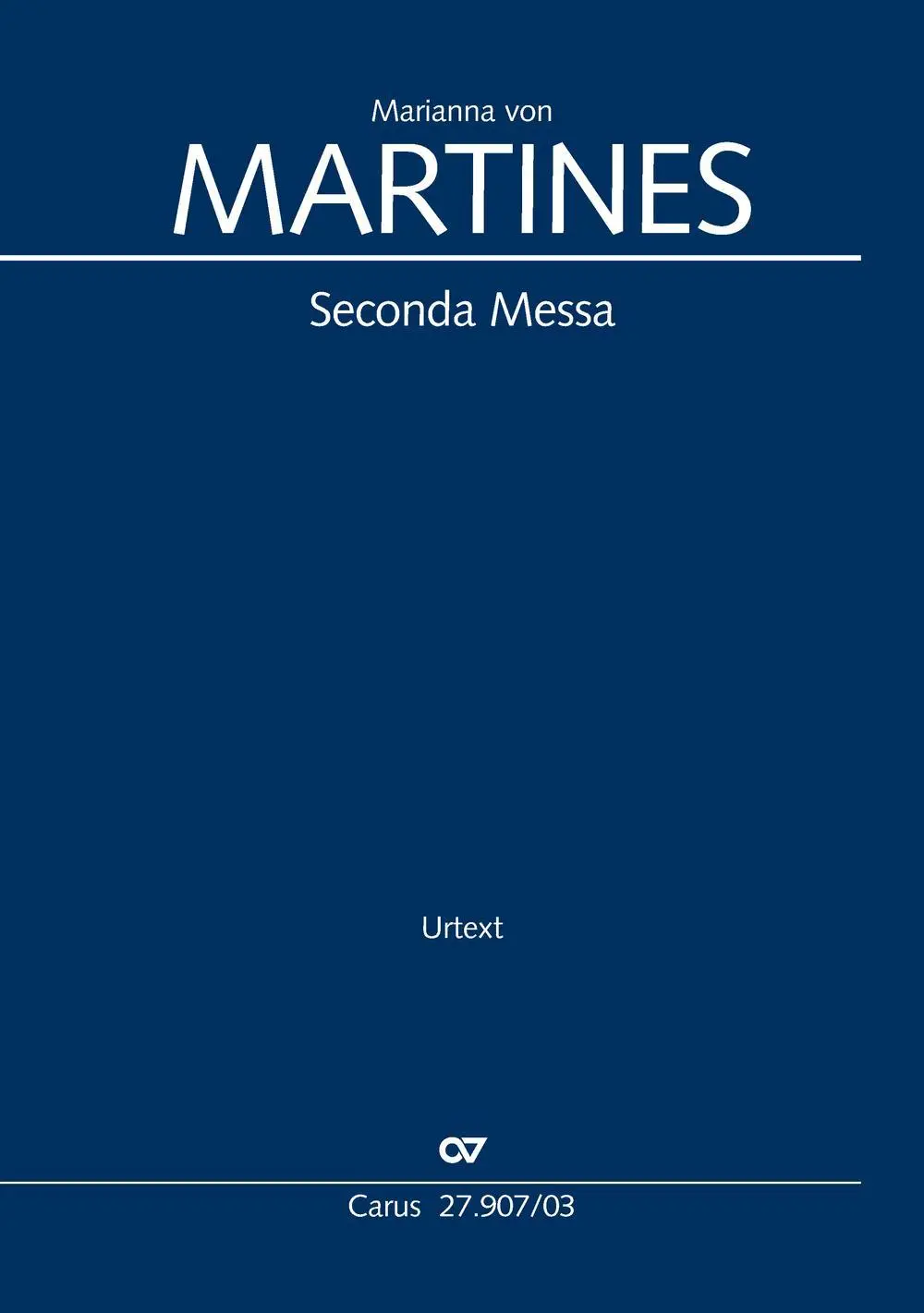 Seconda Messa (Klavierauszug)