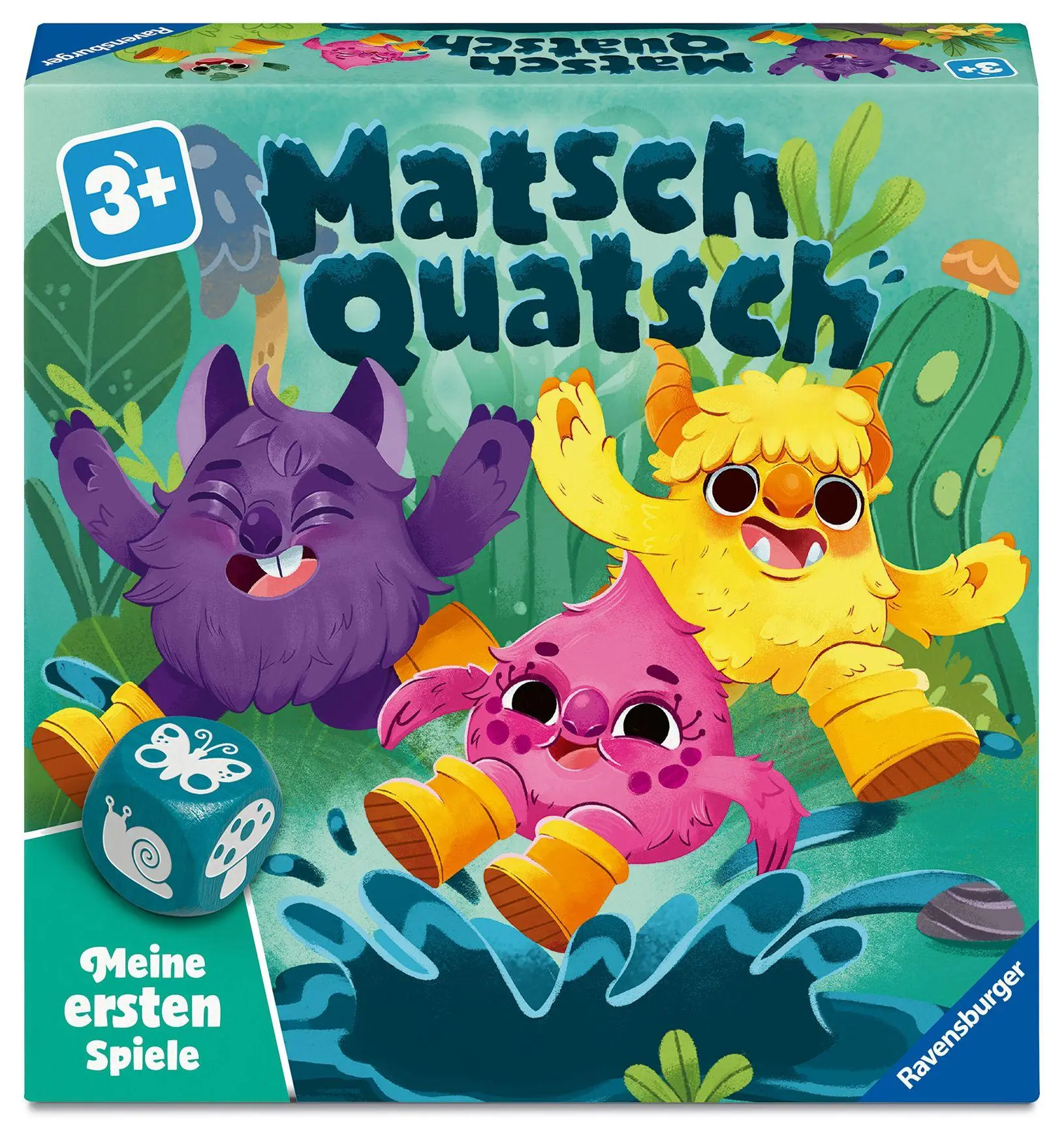 Cover: 4005555100010 | Matsch Quatsch - Kinderspiel ab 3 Jahre | Peter Wichmann | Spiel