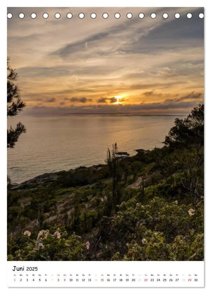 Bild: 9783457040010 | Mallorca - wild und romantisch (Tischkalender 2025 DIN A5 hoch),...