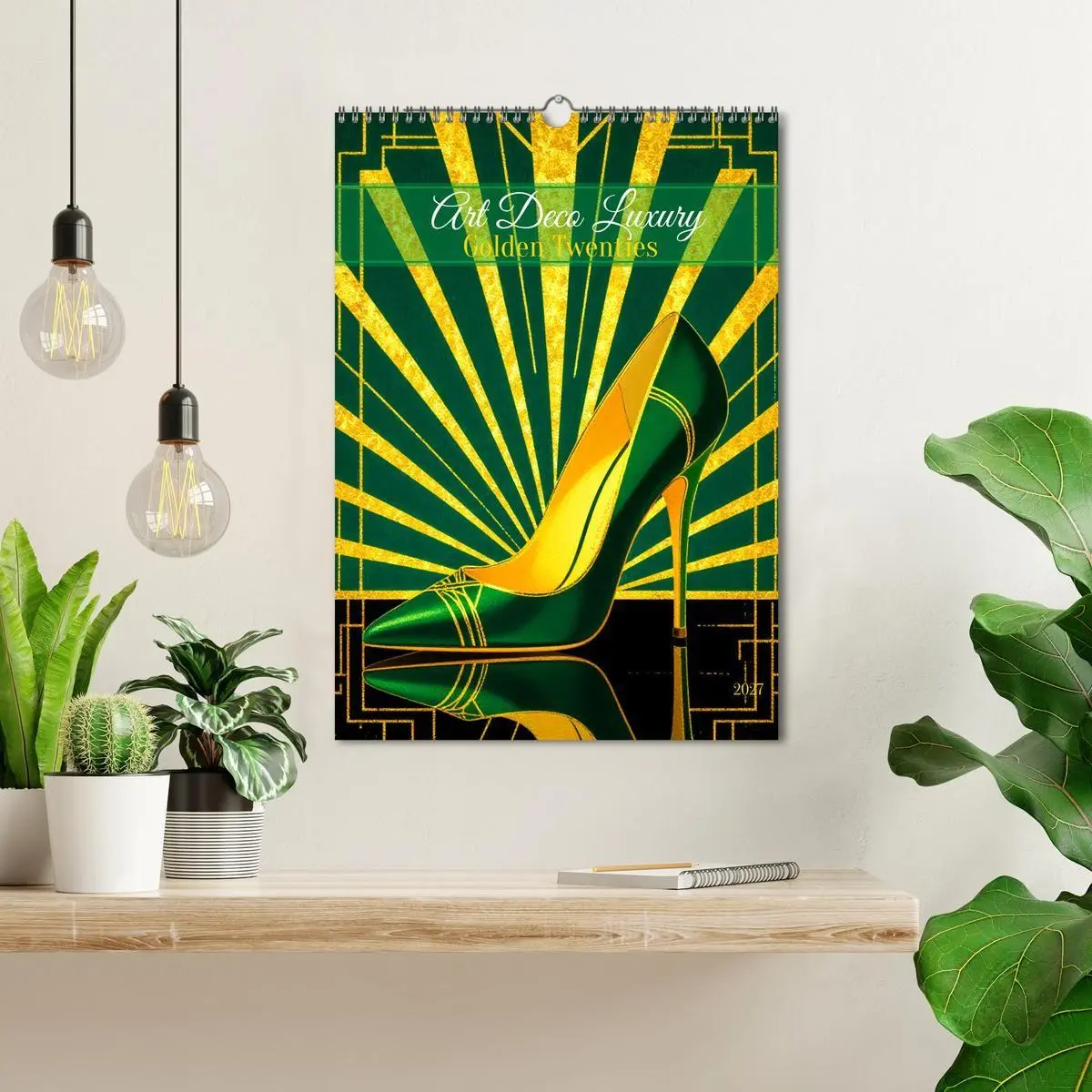 Bild: 9783516750010 | Art Deco Luxury - Golden Twenties (Wandkalender 2027 DIN A3 hoch),...