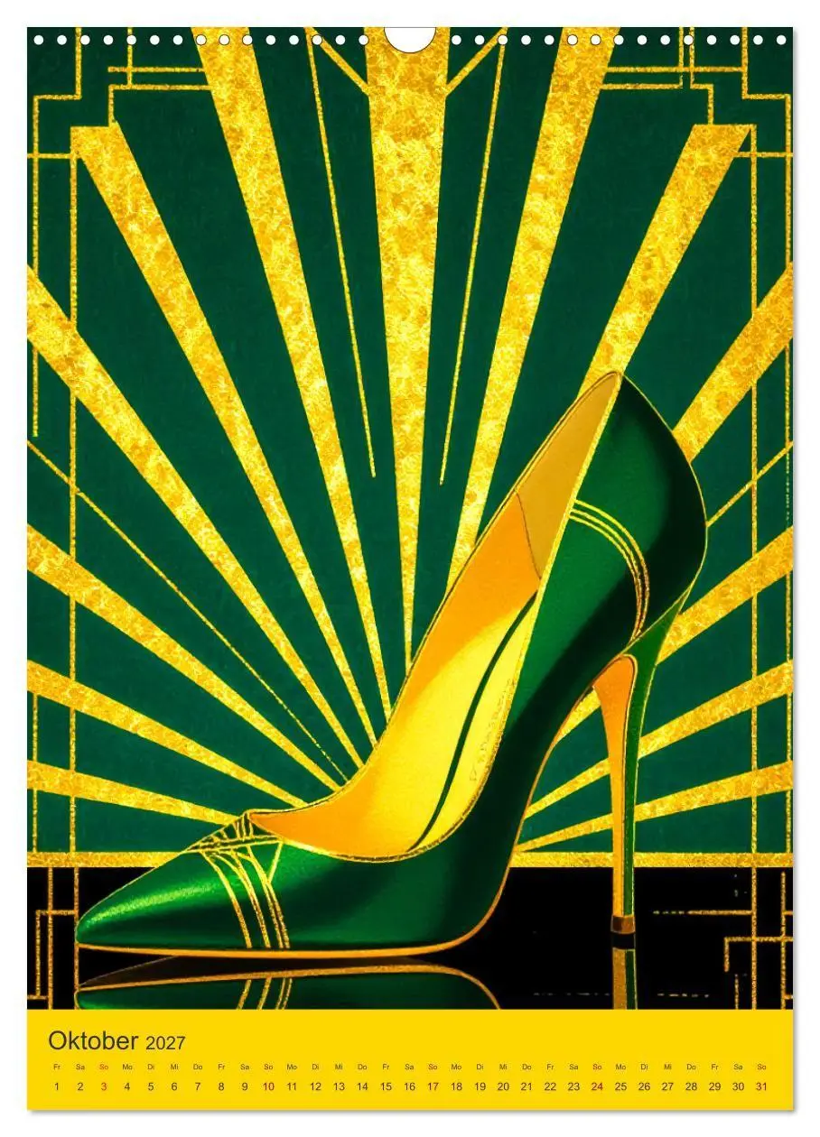 Bild: 9783516750010 | Art Deco Luxury - Golden Twenties (Wandkalender 2027 DIN A3 hoch),...