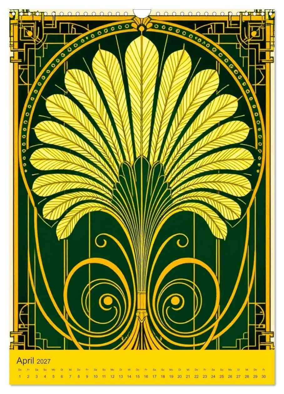 Bild: 9783516750010 | Art Deco Luxury - Golden Twenties (Wandkalender 2027 DIN A3 hoch),...