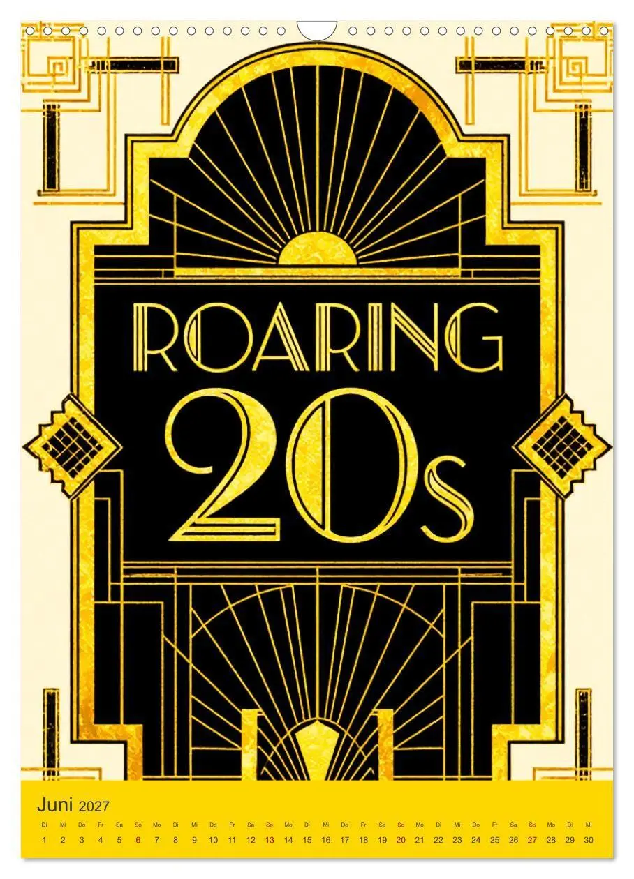 Bild: 9783516750010 | Art Deco Luxury - Golden Twenties (Wandkalender 2027 DIN A3 hoch),...