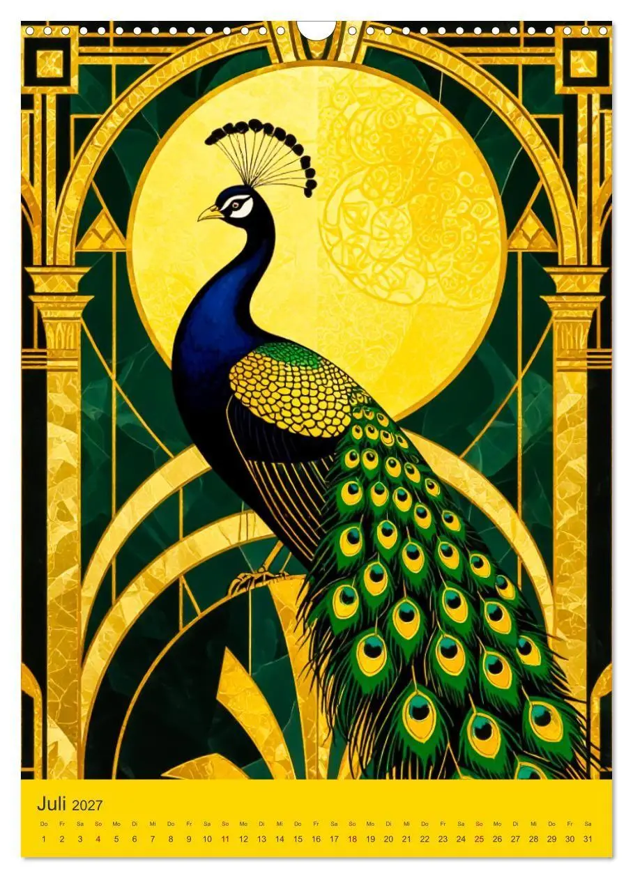 Bild: 9783516750010 | Art Deco Luxury - Golden Twenties (Wandkalender 2027 DIN A3 hoch),...
