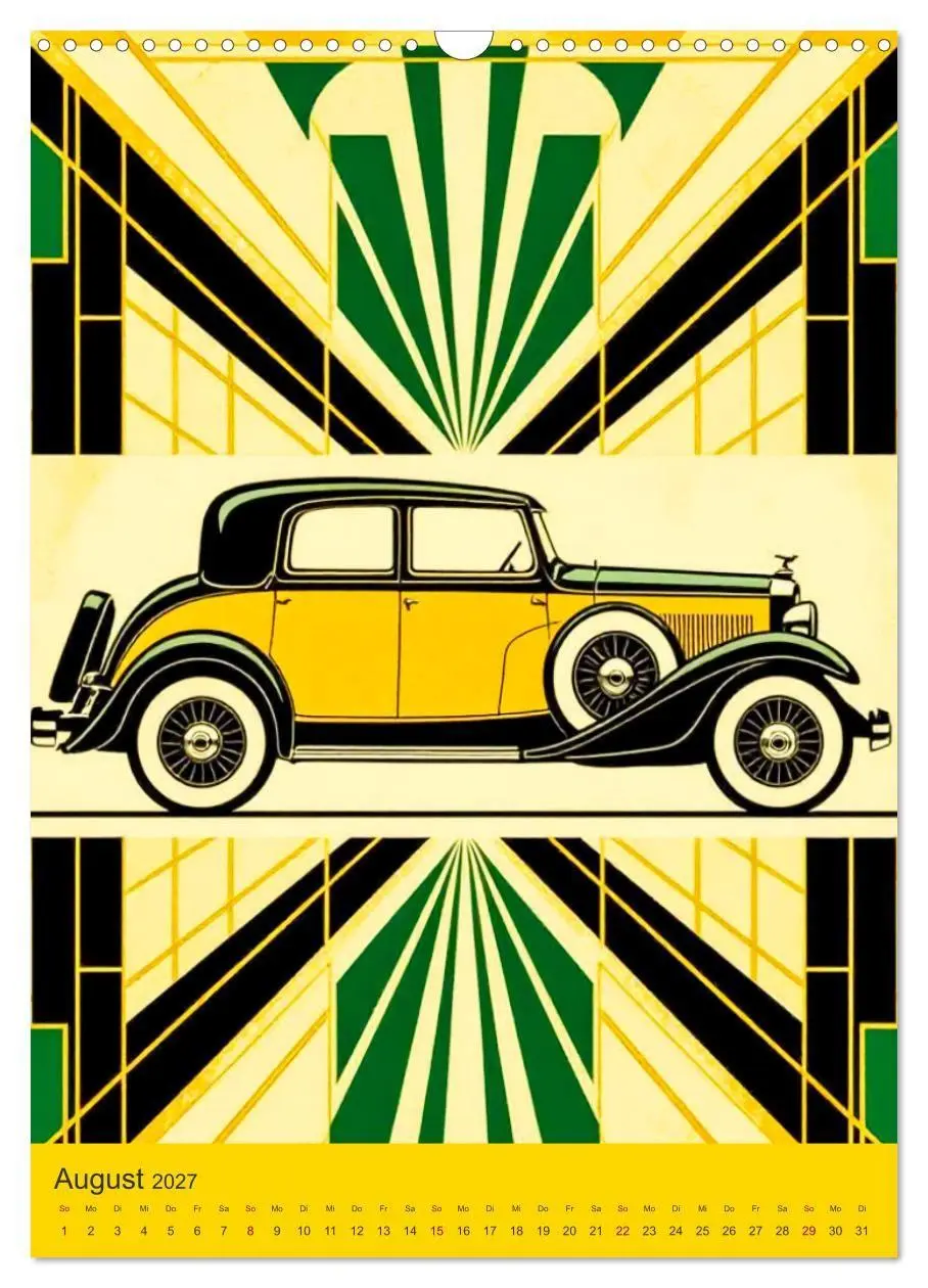 Bild: 9783516750010 | Art Deco Luxury - Golden Twenties (Wandkalender 2027 DIN A3 hoch),...