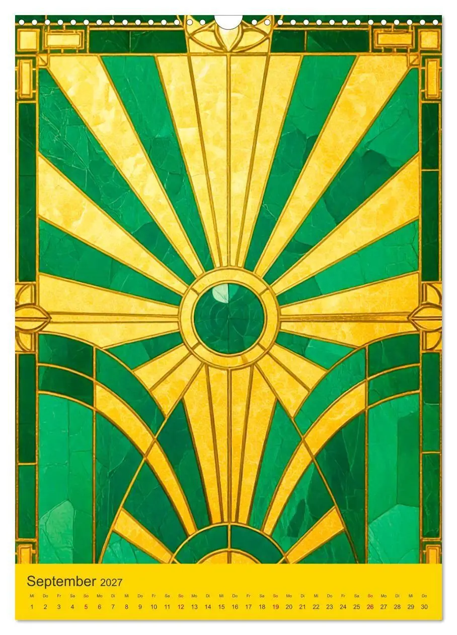 Bild: 9783516750010 | Art Deco Luxury - Golden Twenties (Wandkalender 2027 DIN A3 hoch),...