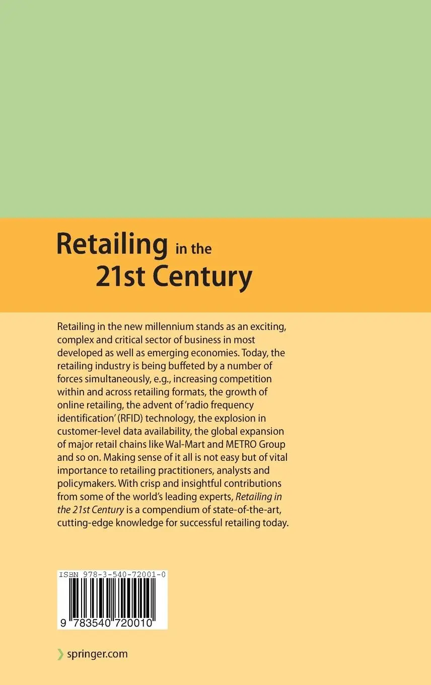 Rückseite: 9783540720010 | Retailing in the 21st Century | Current and Future Trends | Buch | xv