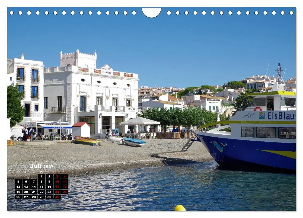 Bild: 9783569600010 | Cadaqués - Perle der Costa Brava (Wandkalender 2027 DIN A4 quer),...