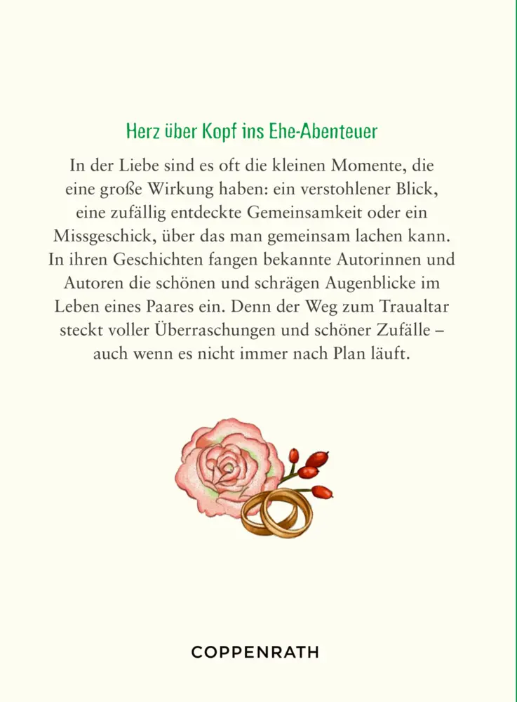 Bild: 9783649650010 | Heiraten für Anfänger | Heitere Geschichten | Nora Paehl | Buch | 2025