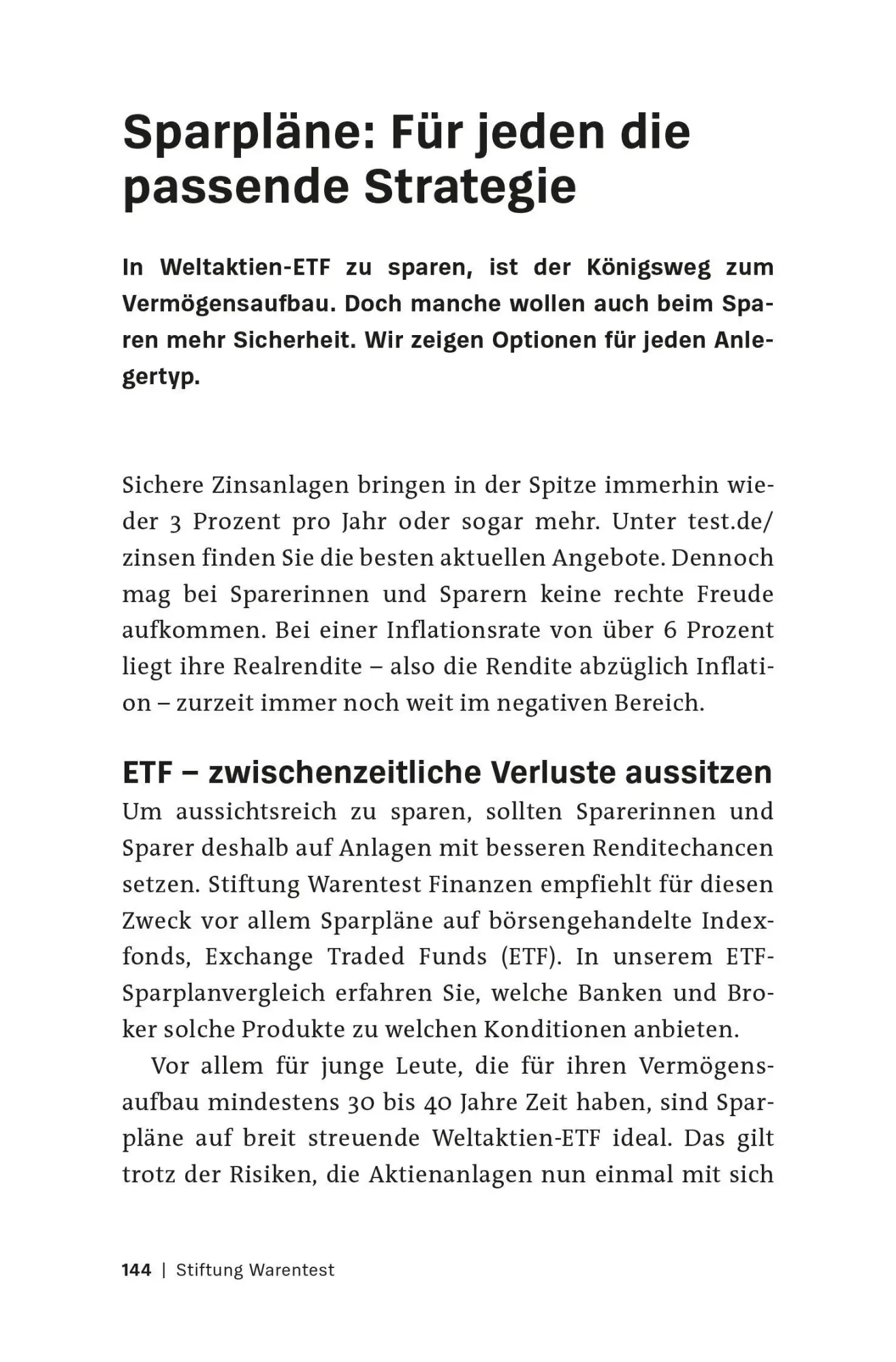Bild: 9783747110010 | Geldanlage Basics | Stiftung Warentest | Taschenbuch | 208 S. | 2025