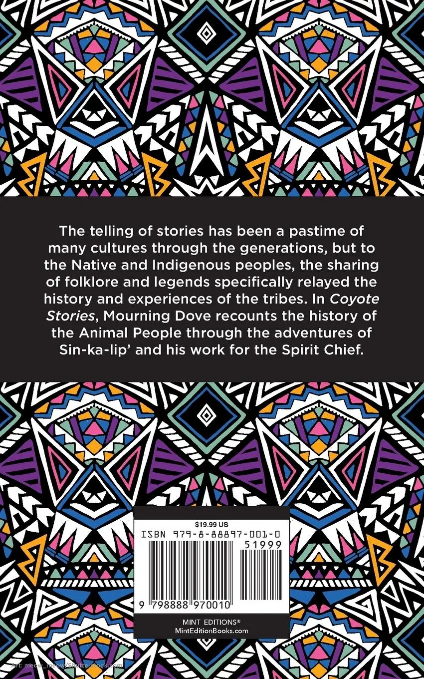 Rückseite: 9798888970010 | Coyote Stories | Mourning Dove | Taschenbuch | Englisch | 2023