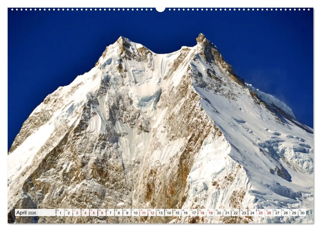 Bild: 9783457410110 | MANASLU HIMAL gewaltige Bergriesen (Wandkalender 2026 DIN A2 quer),...