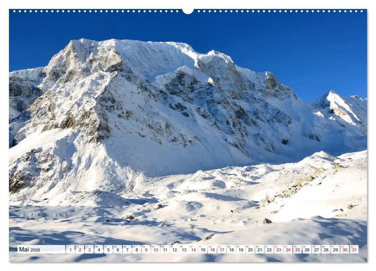 Bild: 9783457410110 | MANASLU HIMAL gewaltige Bergriesen (Wandkalender 2026 DIN A2 quer),...
