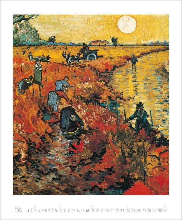 Bild: 9783819300110 | Vincent van Gogh 2027 | Verlag Korsch | Kalender | Spiralbindung