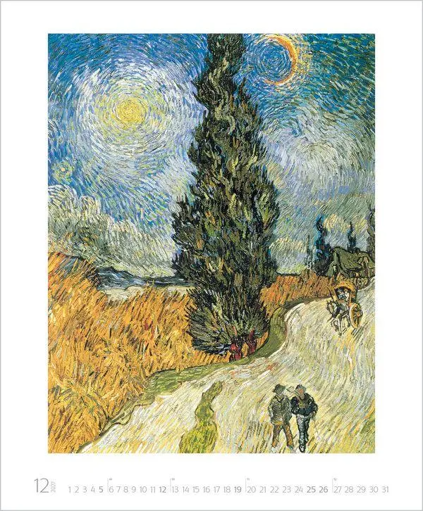 Bild: 9783819300110 | Vincent van Gogh 2027 | Verlag Korsch | Kalender | Spiralbindung