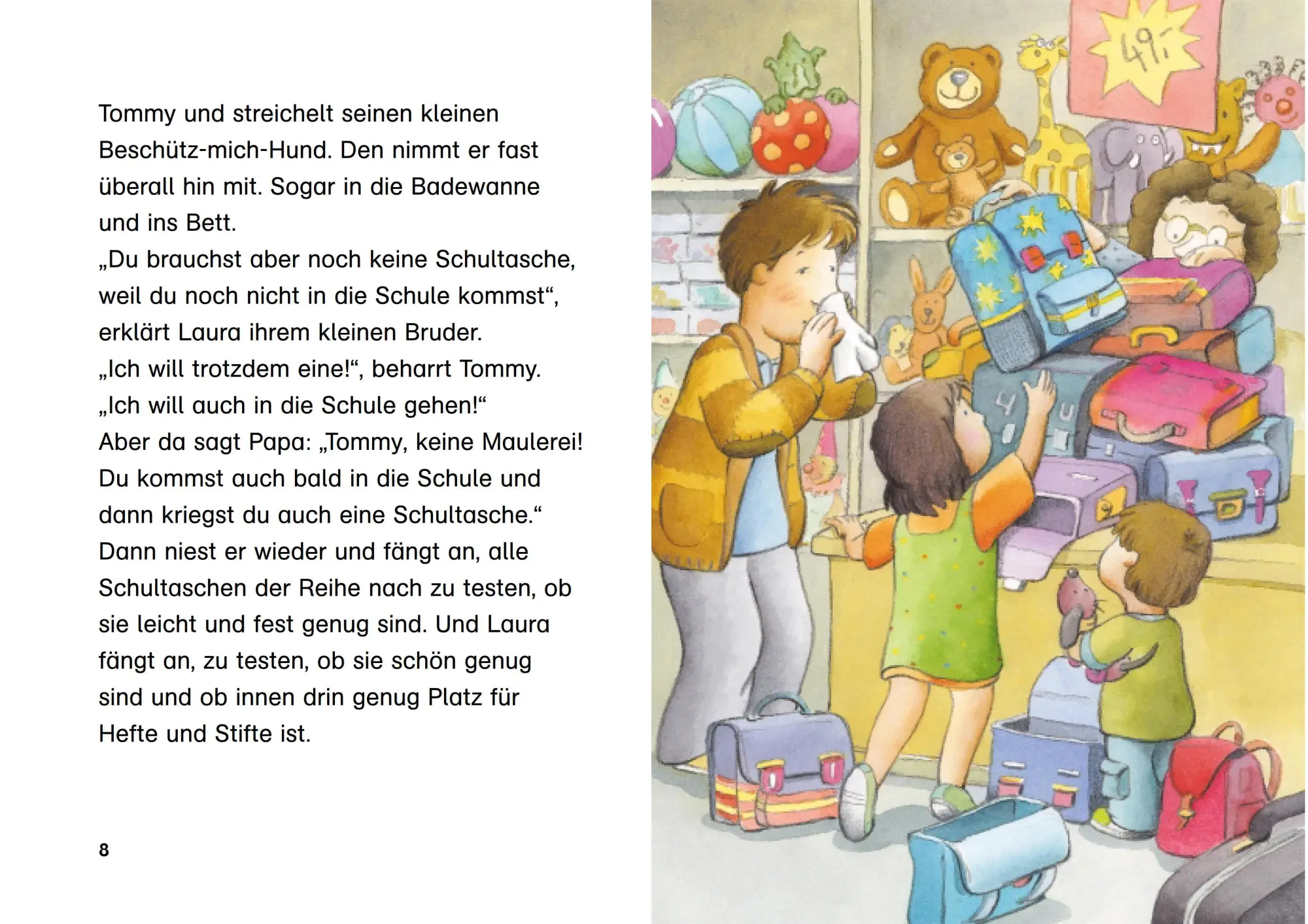 Bild: 9783843200110 | Laura kommt in die Schule | Klaus Baumgart (u. a.) | Taschenbuch