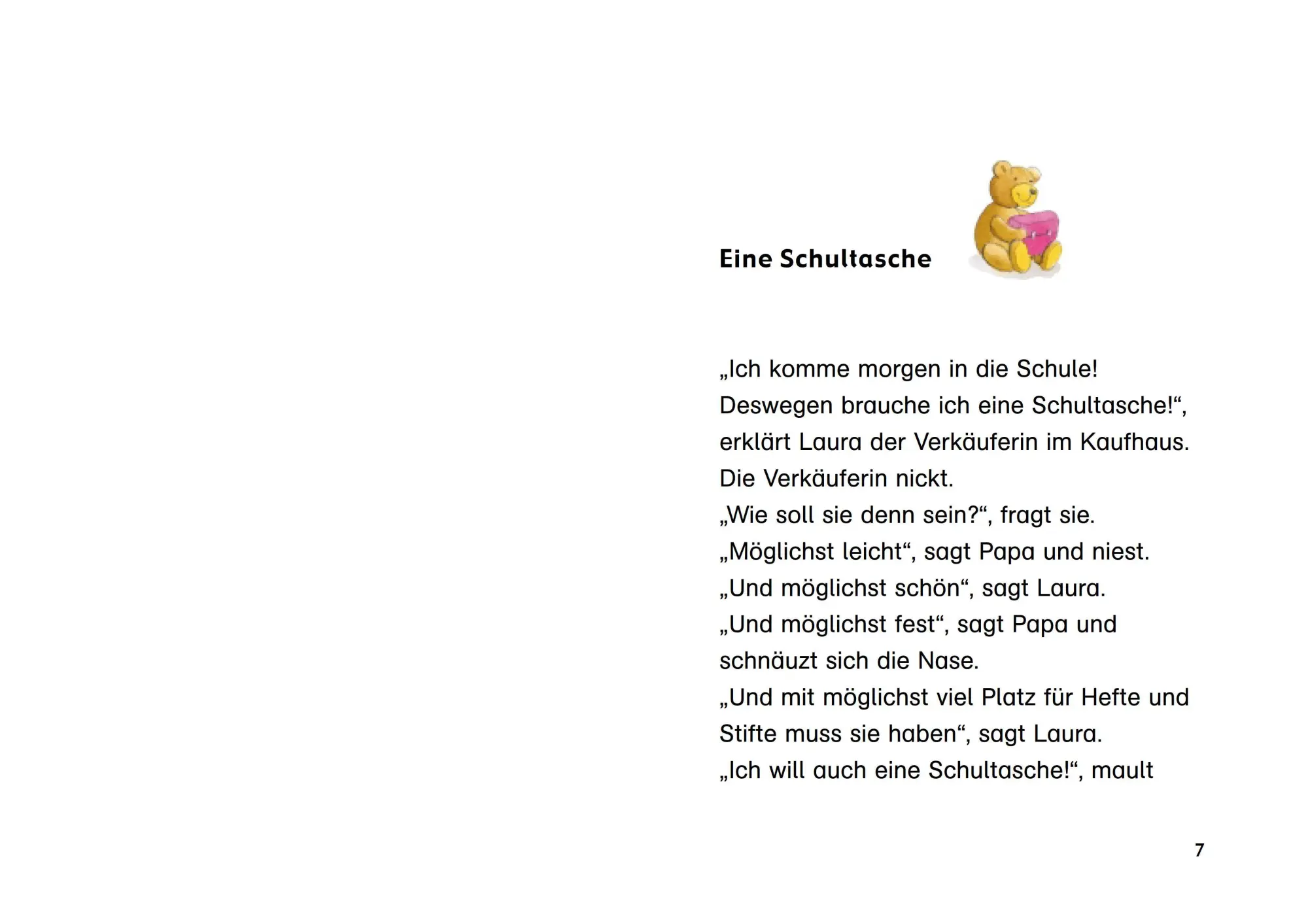 Bild: 9783843200110 | Laura kommt in die Schule | Klaus Baumgart (u. a.) | Taschenbuch