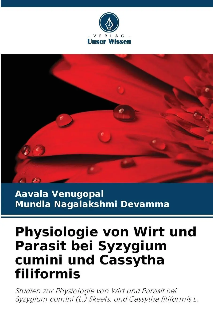 Cover: 9786209160110 | Physiologie von Wirt und Parasit bei Syzygium cumini und Cassytha...