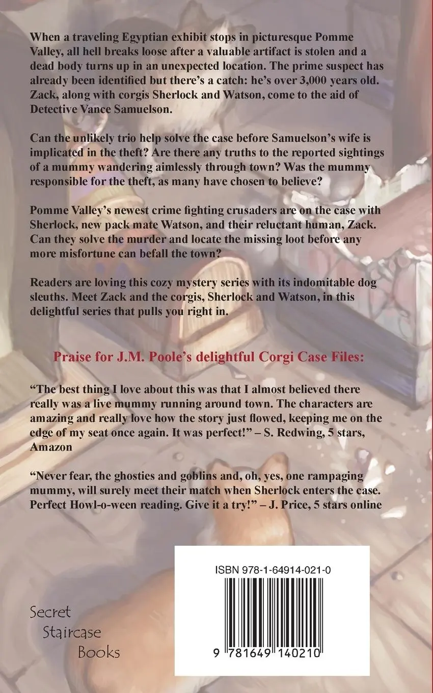 Rückseite: 9781649140210 | Case of the Fleet-Footed Mummy | Jeffrey M. Poole | Taschenbuch | 2020