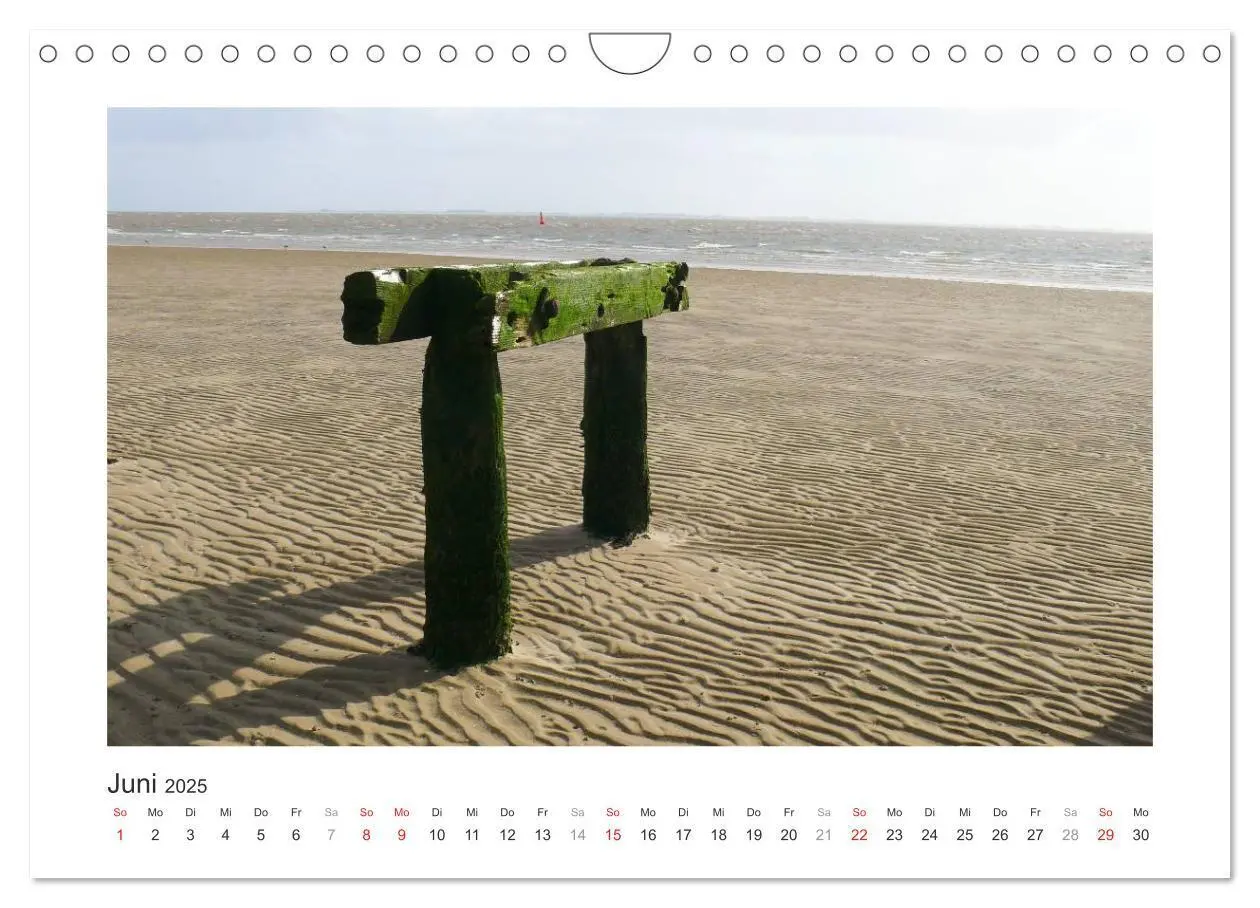 Bild: 9783435480210 | Wangerooge. Der Charme des Ostanlegers (Wandkalender 2025 DIN A4...