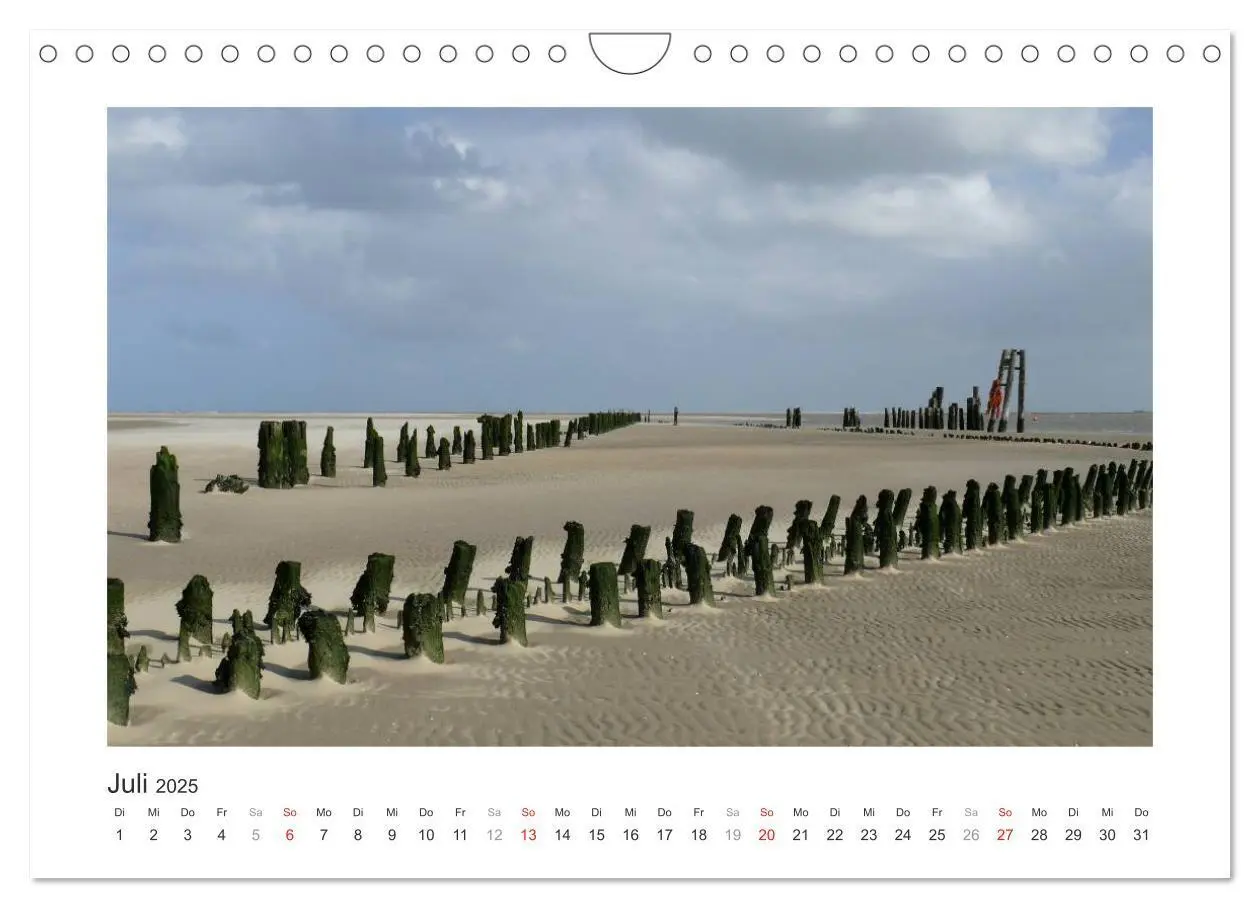 Bild: 9783435480210 | Wangerooge. Der Charme des Ostanlegers (Wandkalender 2025 DIN A4...