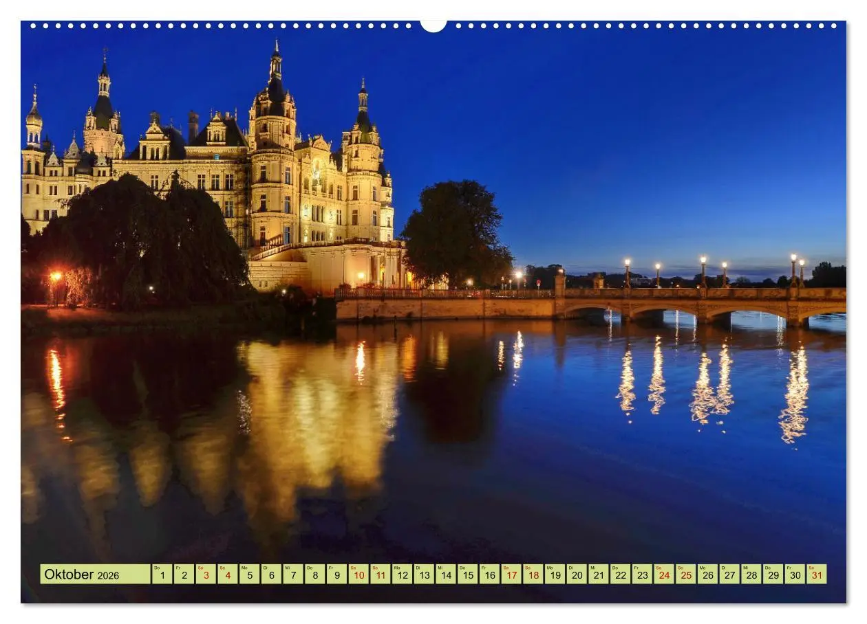 Bild: 9783457260210 | Schwerin - Welterbe (hochwertiger Premium Wandkalender 2026 DIN A2...