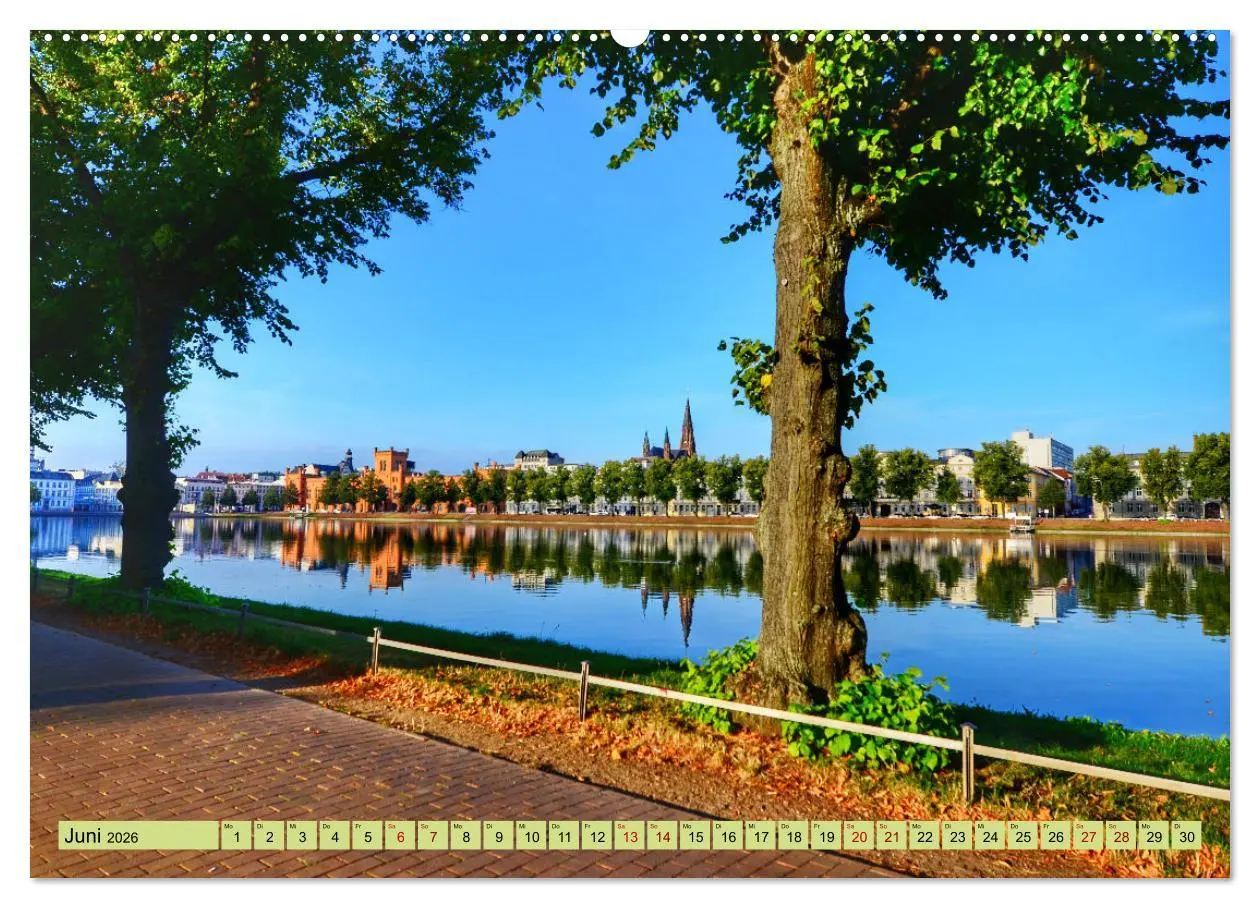 Bild: 9783457260210 | Schwerin - Welterbe (hochwertiger Premium Wandkalender 2026 DIN A2...