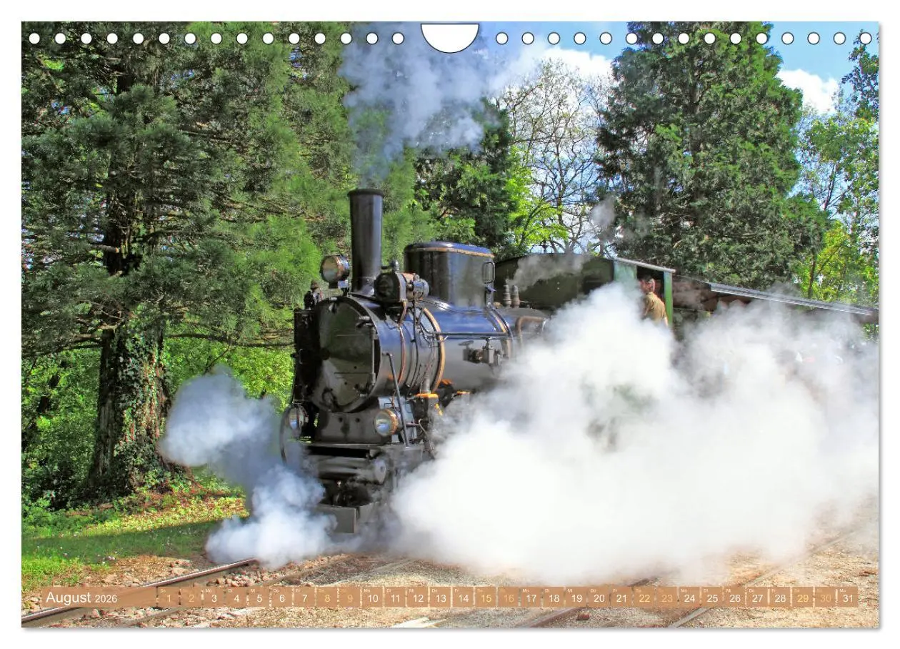 Bild: 9783457330210 | Im Zug durch Schweizer Berge (Wandkalender 2026 DIN A4 quer),...